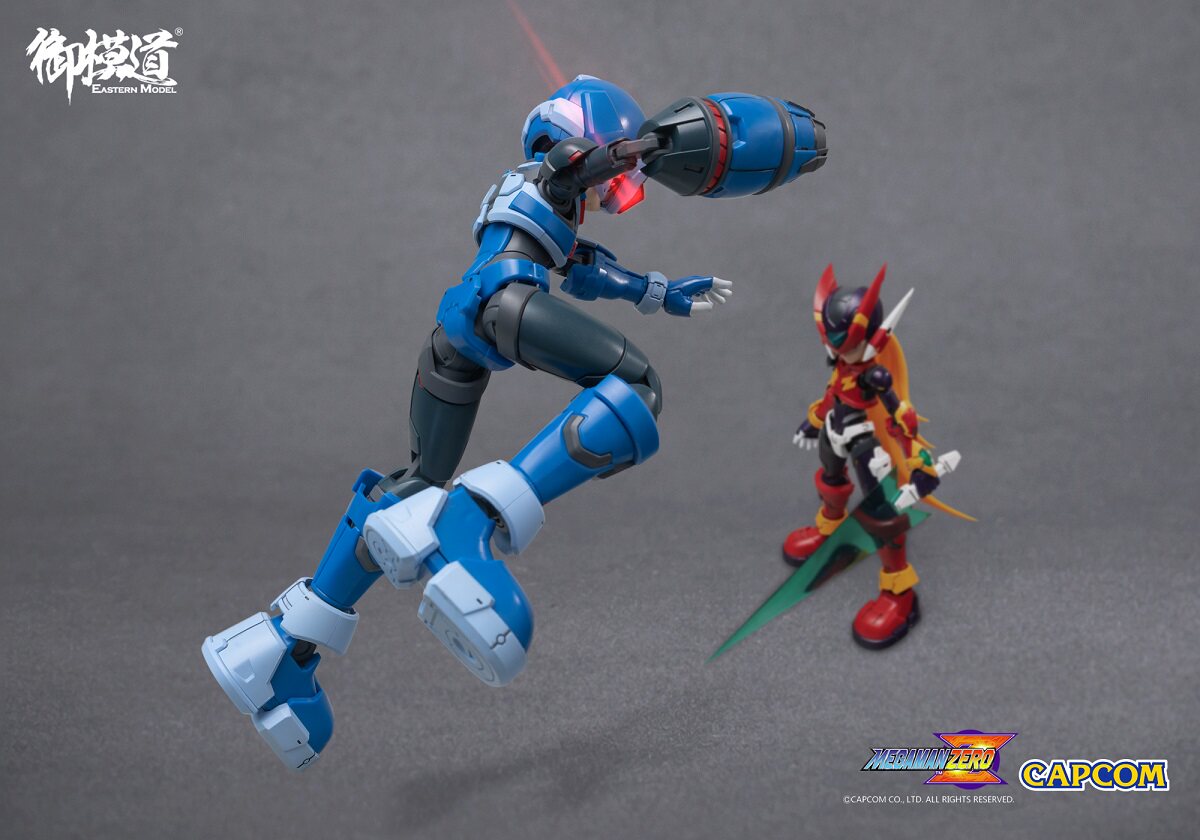 Model Kit Ultraman Zero - E-MODEL CAPCOM Megaman Zero GBA Bausatz