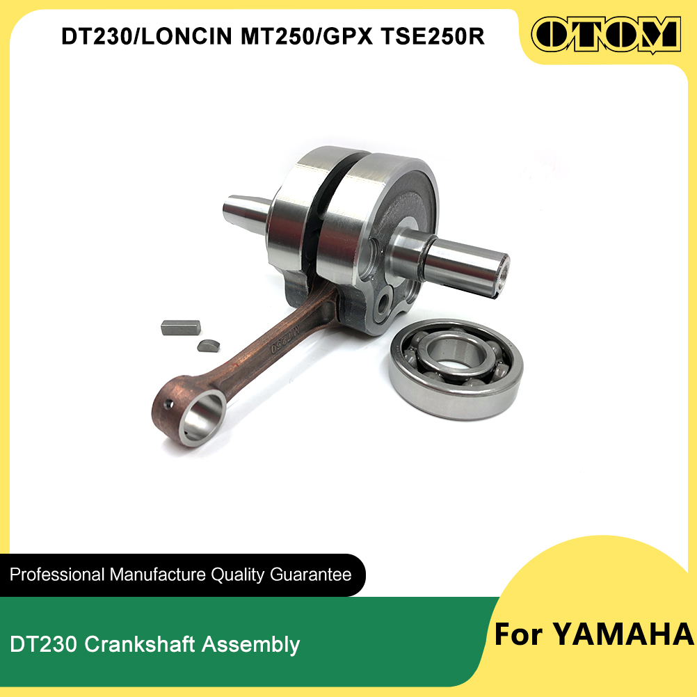 Model Kit Engine - OTOM DT230 MT250 Motorrad Kurbelwelle Pleuel