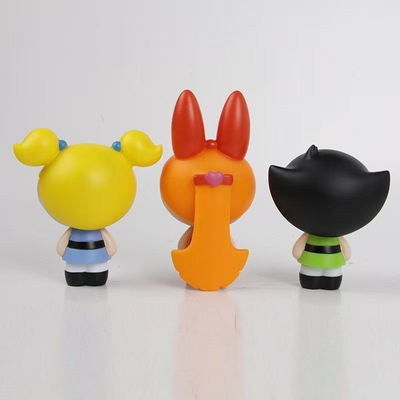 Powerpuff Girls PVC-Figurenset – Model Kit Anime Girl Bewertung und Preis