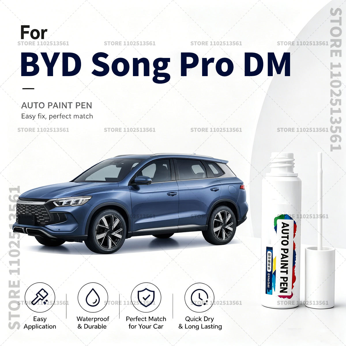 Für BYD Song Pro DM Weißer Aut – Paint Model Kit Bewertung und Preis