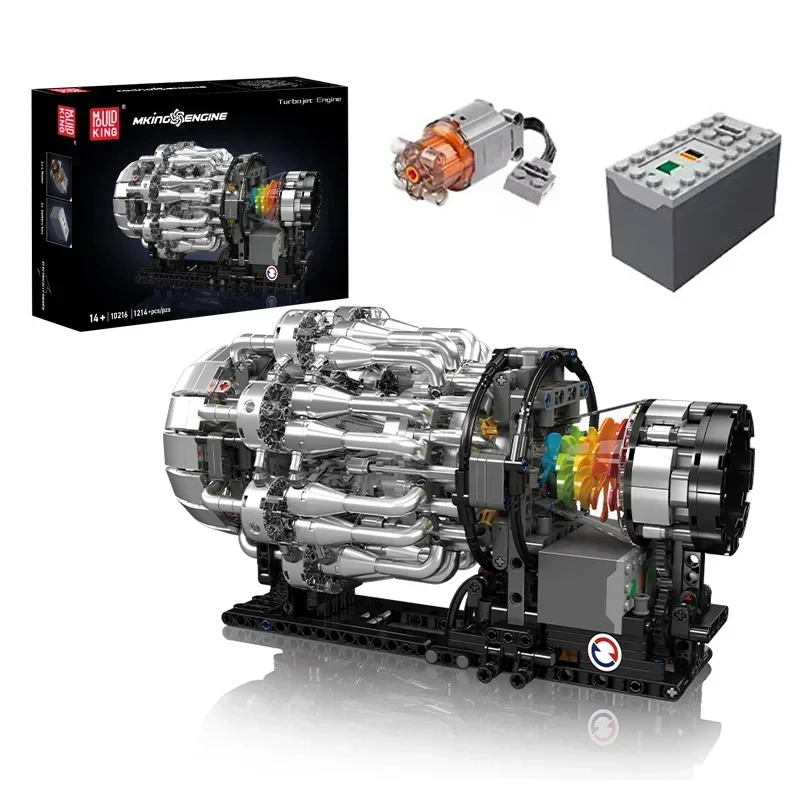 Mould King 10216 Turbojet Moto – Model Kit Engine Bewertung und Preis
