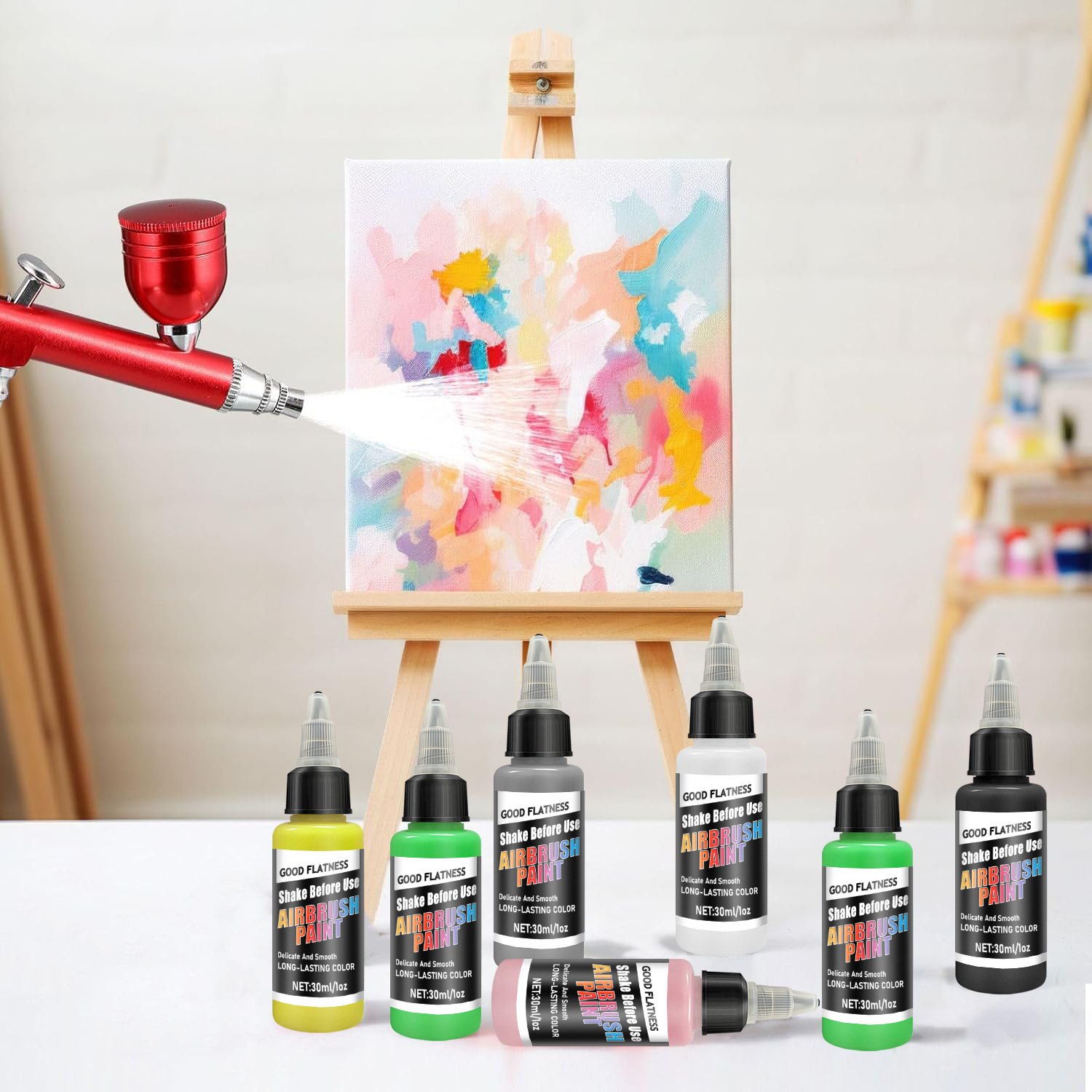 Airbrush-Acrylfarben-Set, 12 F – Paint Model Kit Bewertung und Preis
