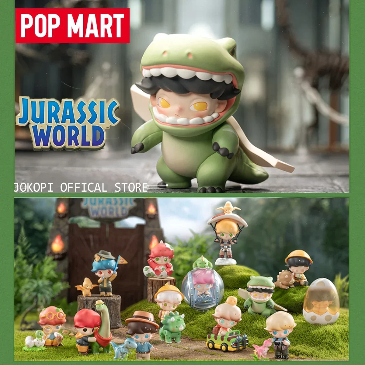 POP MART DIMOO Jurassic World  – Model Kit Anime Girl Bewertung und Preis